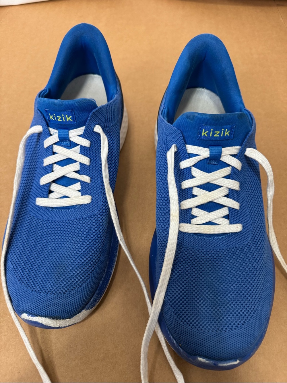 Kizik Men’s Royal Blue Lace-Up Sneakers